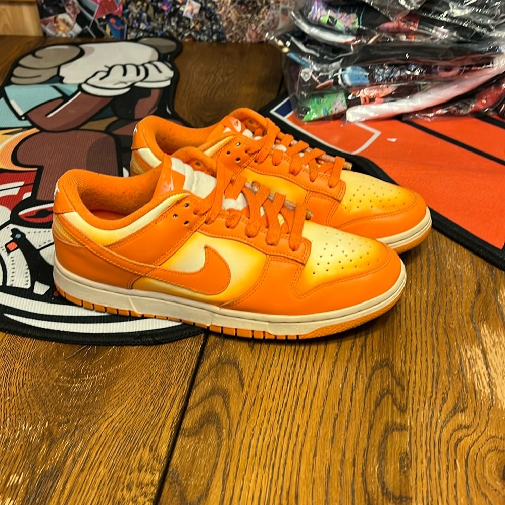 Magma Orange Nike Dunks